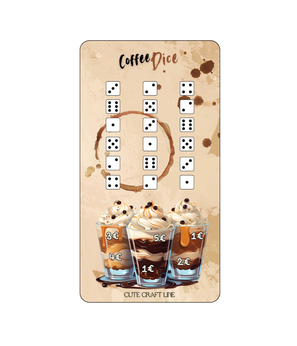 Coffee Dice Würfelchallenge