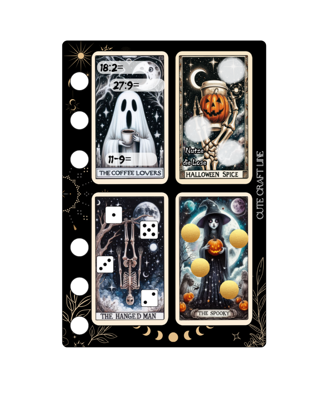 Tarot Halloween Mini Jahreschallenge