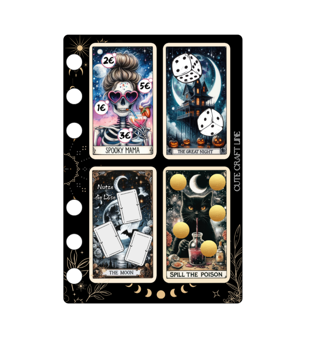 Tarot Halloween Mini Jahreschallenge