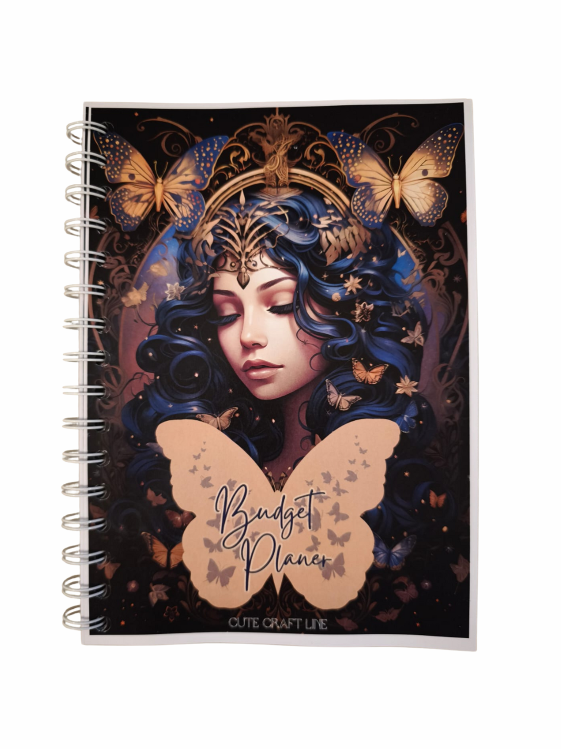 Budget Planer Butterfly mit Spiralbindung