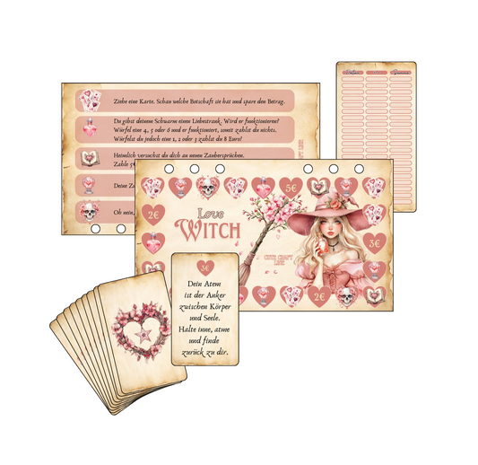 Love Witch Sparchallenge Spiel