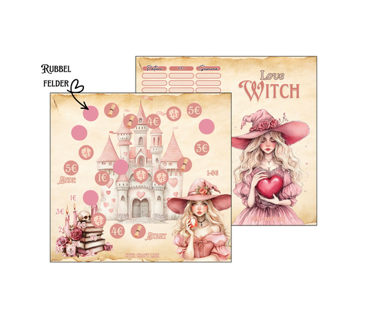 Love Witch 2er Klappkarte