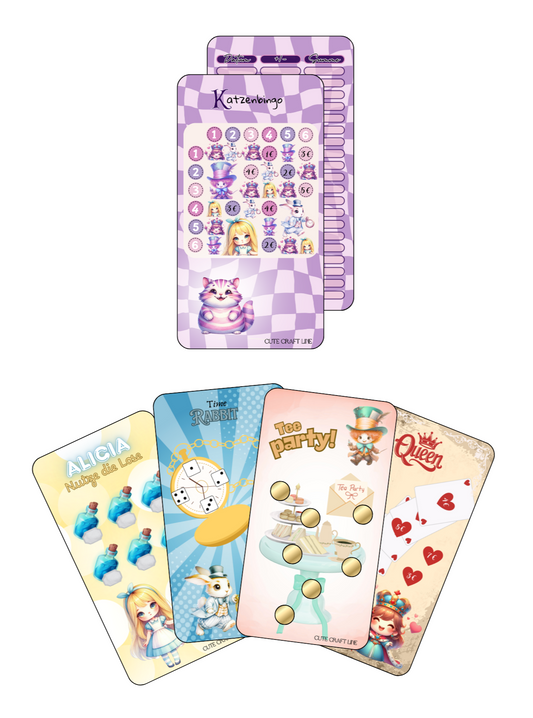 Wonderland Bingo Challenge